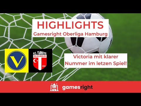 34. Spieltag Gamesright Oberliga Hamburg Highlights SC Victoria - FC Türkiye