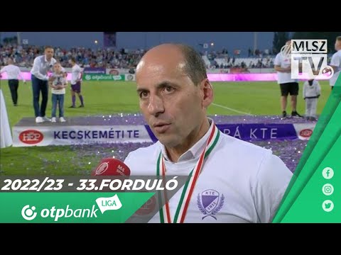 Szabó István értékelése a Kecskeméti TE - Kisvárda Master Good mérkőzésen