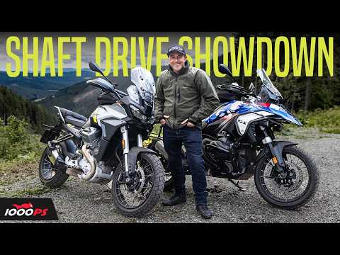 Review BMW R 1300 GS vs. Moto Guzzi Stelvio in a Country Road Test