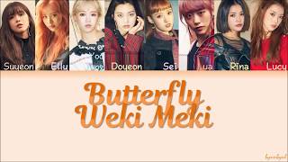 Weki Meki (위키미키) - Butterfly (Color Coded Lyrics) [HAN/ROM/ENG]