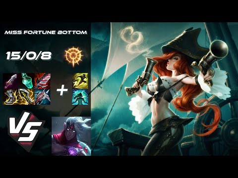 BOTTOM Miss Fortune vs Varus - NA Grandmaster Patch 25.S2.7