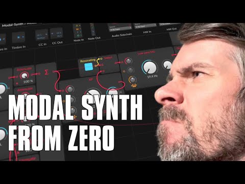 build a MODAL SYNTHESIZER from zero in Bitwig