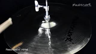 Video thumbnail for Masterwork Resonant 14" HiHat by Masterwork Cymbals Official