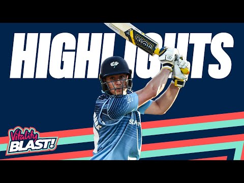 ANOTHER Last Ball Roses THRILLER! | Yorkshire v Lancashire - Highlights | Vitality Blast 2022