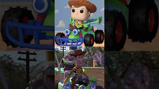 Did Funko get it right? Woody with RC #FunkoPop #PopVsScene #toystory #funko #disney #toystory5