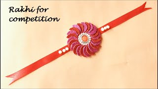 DIY - Rakhi For Rakhshabandhan | Rakhi Special | Rakhi Making Competition | Homemade Rakhi