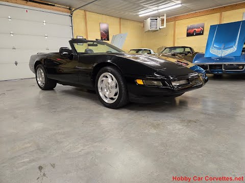 1994 Triple Black Corvette Convertible For Sale Video