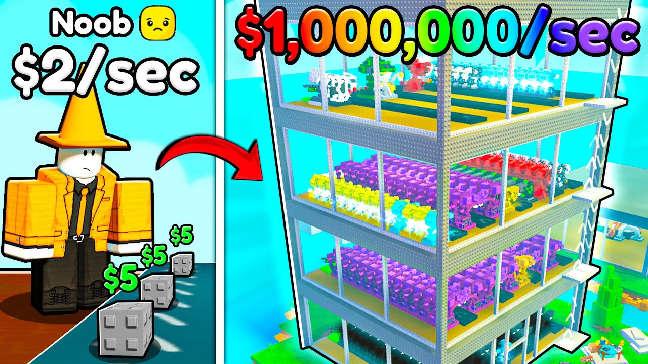 I Went From Noob to BILLIONAIRE in Roblox My Tycoon!