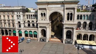 VIDEO Milano, inima financiară a Italiei, este acum un oraș pustiu 1 video
