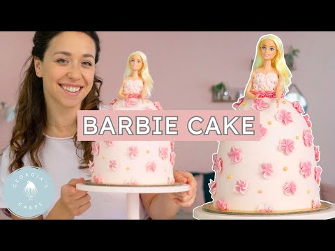 How To Make The Ultimate Barbie Cake! | Georgia's Cakes