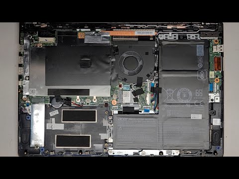 Acer Swift SF315-52 Series Disassembly RAM SSD Hard Drive Upgrade Battery Replacement Repair