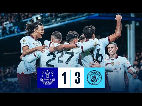 HIGHLIGHTS! CITY STAGE SUPERB FIGHTBACK TO MOVE INTO TOP FOUR | Everton 1-3 City | Premier League