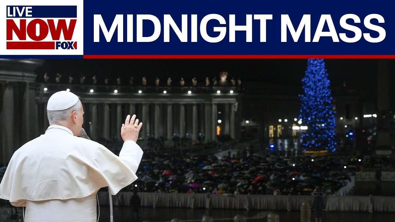 Christmas Eve Mass from The Vatican, Bethlehem & Notre-Dame Cathedral in Paris