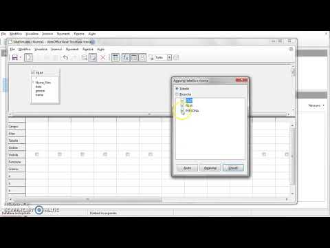 Esempio di ricerca semplice con Base di Libre Office