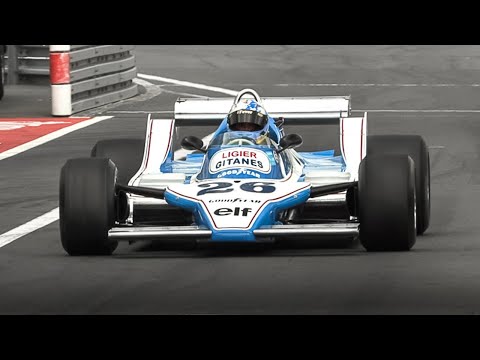 Ligier JS11/15 F1 Car in action: Cosworth DFV 3.0 V8 Pure Sound!