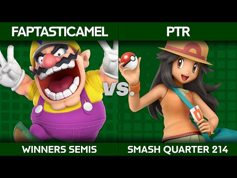 Smash Quarter 214 - Faptasticamel (Wario) vs PTR (Pokemon Trainer): Winners Semis