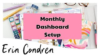 HOW TO PLAN IN THE ERIN CONDREN LIFE PLANNER | APRIL MONTHLY PLAN WITH ME |   FUNCTIONAL SETUP