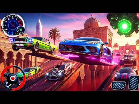 Mega Ramp Impossible Car Stunts 3D | Fast Furious Racing Simulator | Android Gameplay