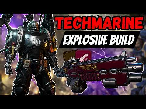 Techmarine New HEROIC Explosives Build has Ridiculous Horde Clear - Space Marine 2 Update Showcase