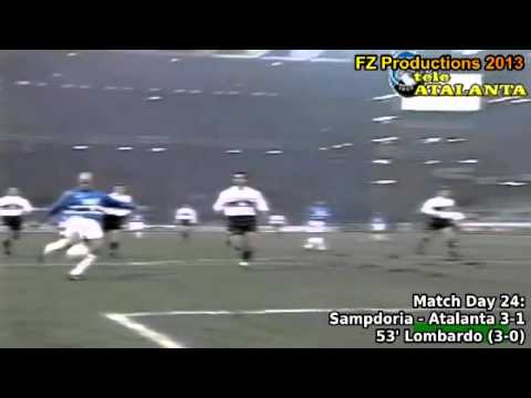 Serie A 1993-1994, day 24 Sampdoria - Atalanta 3-1 (Lombardo goal)