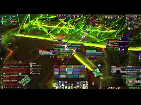 [Triumph] Portal Keeper Hasabel Mythic First Kill Felsong+
