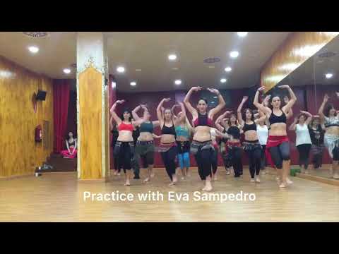 Practice with Eva Sampedro - “Indian Fusion Power” combination (2019).