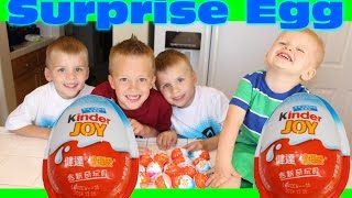 Kinder Surprise Eggs for Boys!