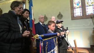Bénédiction du drapeau JEUNES du Souvenir Français