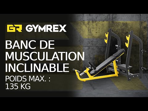 Vidéo - Occasion Banc incliné - 135 kg - 300 x 230 mm