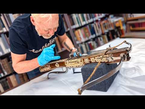 Adam Savage Tours Medieval Crossbows (at @metmuseum)