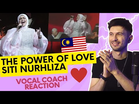 YAZIK reacts to Siti Nurhaliza & David Foster - The Power Of Love