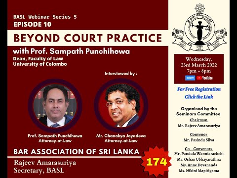 174th BASL Webinar  - Beyond Court Practice, Episode 10
