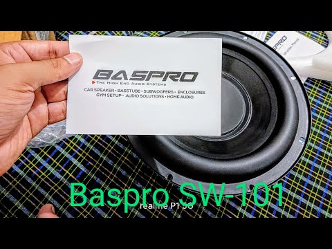 150w 10 inch baspro subwoofer Modal SW-101 || best subwoofer under 2k...🔥