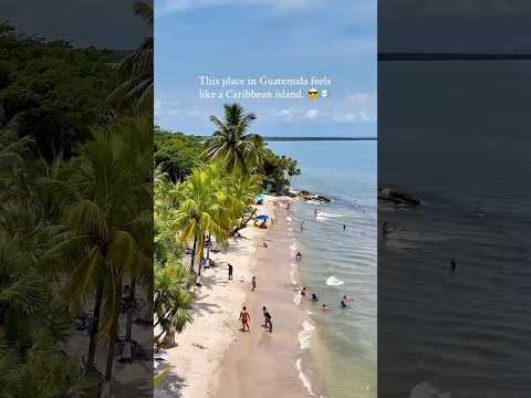 This is Playa Blanca in Guatemala! #izabal #puertobarrios #guatemalatravel #livingston #guate