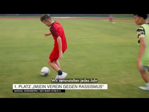 Vereinswettbewerb "(M)ein Verein gegen Antirassismus" im Sport Platz 1 - SSV Buer