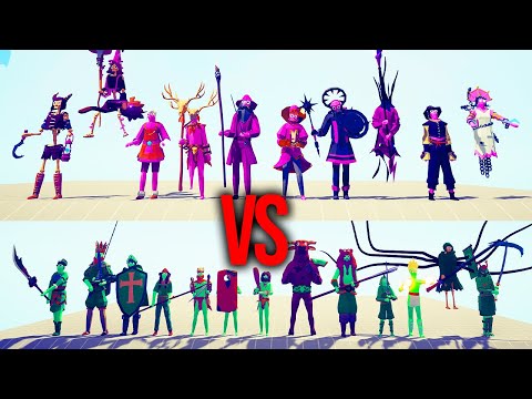 MAGE TEAM VS MELEE UNITS #14 | TABS - Totally Accurate Battle Simulator