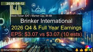 Brinker International (EAT|$9.8B) - 2026 Q4 & Full Year Earnings Analysis
