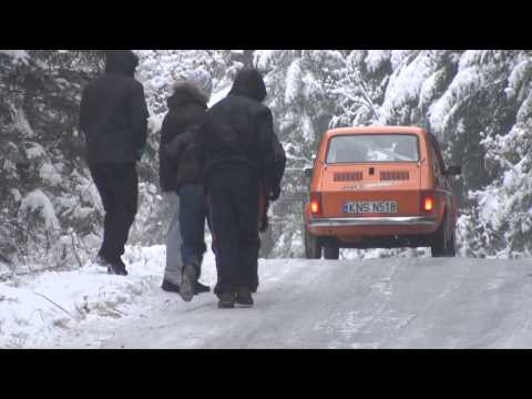 Adrian Szewczyk / Krzysztof Maciuszek - Fiat 126p KJS Rajd Biecki "Barbórka 2012" Biecz 09-12-2012