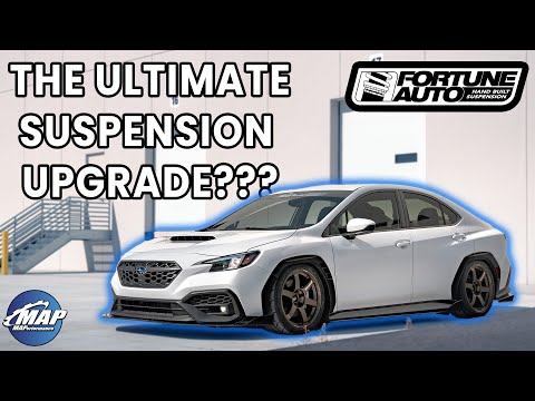2022 Subaru WRX Fortune Auto Coilover Installation