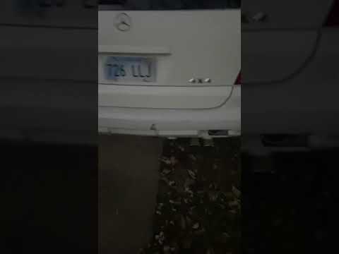 2003 Mercedes-Benz ML muffler delete/straight pipe with custom dual tip exhaust