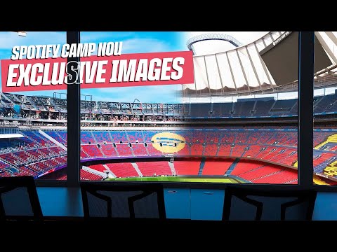 🫨 Goosebumps! Never-Before-Seen Footage of the NEW Spotify Camp Nou! 🔵🔴 | FC Barcelona