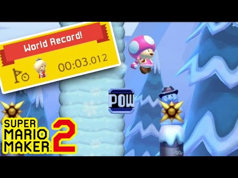 Stealing World Records From The Top Creators - Mario Maker 2