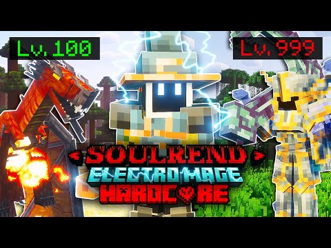 I Beat SOULREND as an ELECTRO WIZARD in Hardcore Minecraft ..