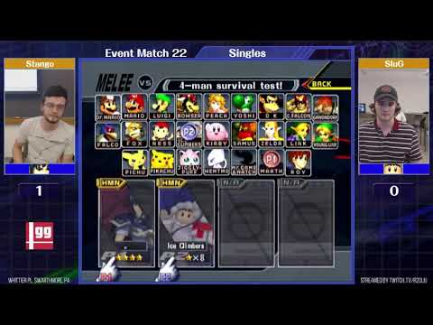 Event Match 22: Stango (Marth) vs SluG (Icies) - Winners Finals