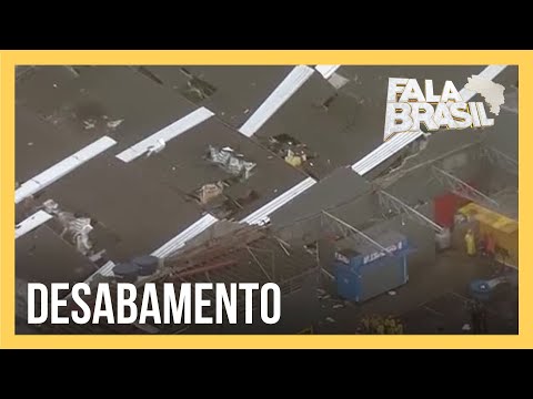Supermercado desaba e deixa 15 pessoas feridas na Grande São Paulo