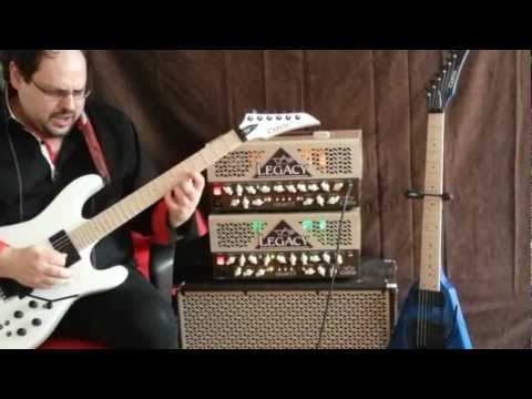 E minor funk Jam Using My JB200sc Carvin guitar. Carvin Legacy3 amp. Boss GT-100