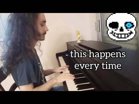 When a classical pianist plays too much Undertale/Deltarune