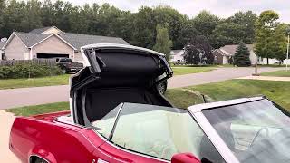 1972 Mercury Cougar XR7 Convertible - Convertible Actuation