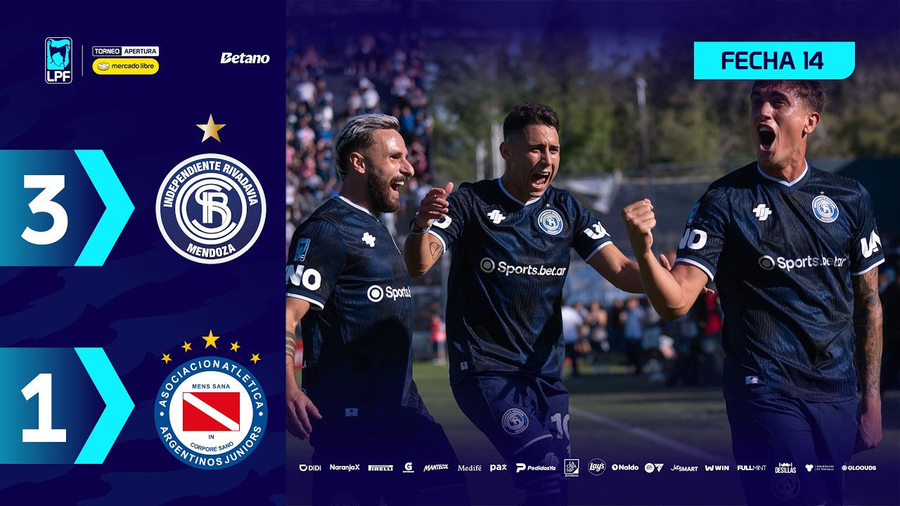 Independiente Rivadavia vs Argentinos Juniors Highlights