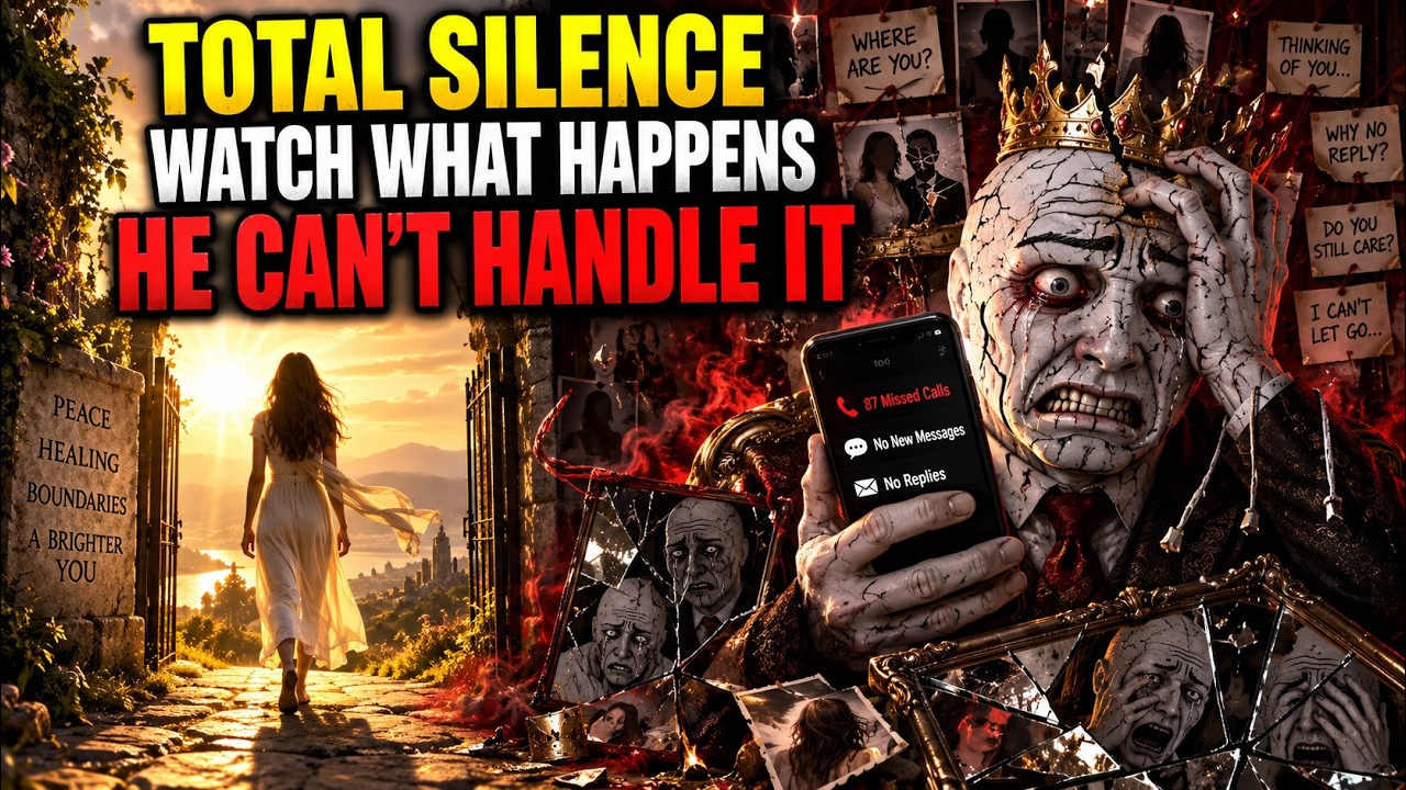 🔴What Happens When You Give a Narcissist Total Silence.